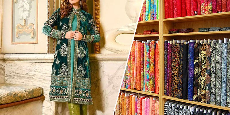 sachin and babi light blue dress Types of Winter Fabric Used in Women's Dresses in Pakistan – PakStyle.pk