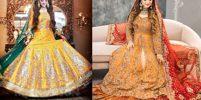 Best Ways to Select Pakistani Bridal Mehndi Dresses PakStyle.pk Best Ways to Select Pakistani Bridal Mehndi Dresses PakStyle.pk