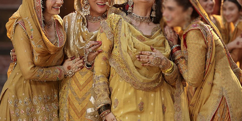 Bridal Mehndi Dresses Designs in Pakistan 2025