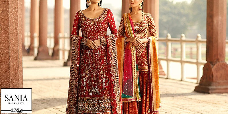 Sania Maskatiya Luxury Bridal Dresses Collection PakStyle.pk Sania Maskatiya Luxury Bridal Dresses Collection PakStyle.pk