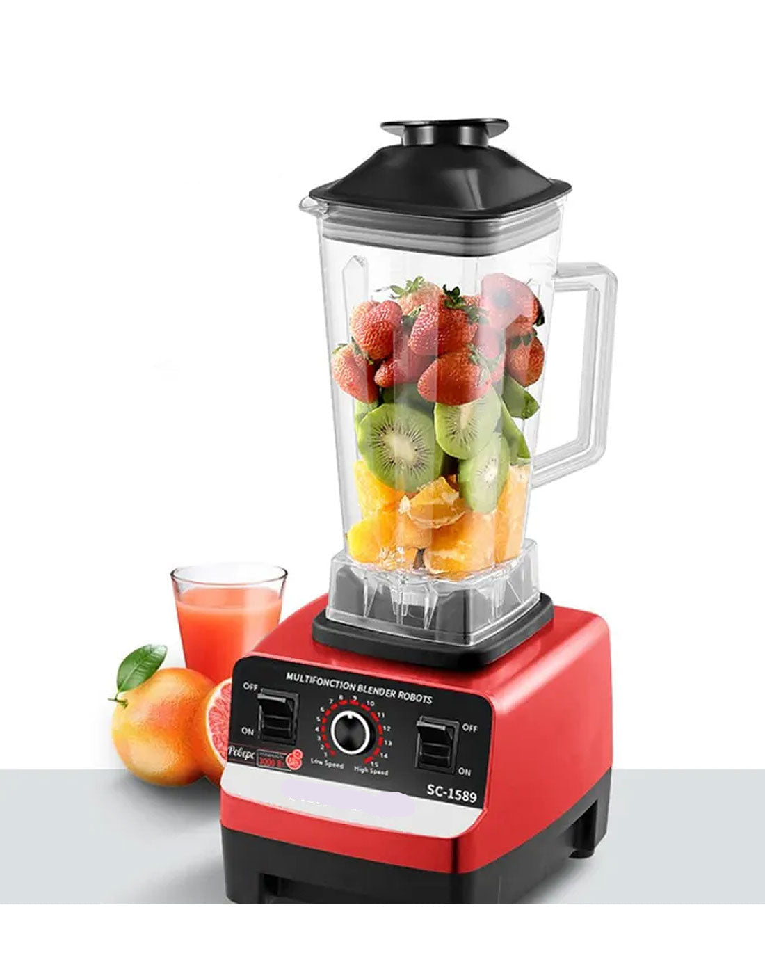 Heavy Duty Commercial Juicer Blender & Grinder SC‑1589