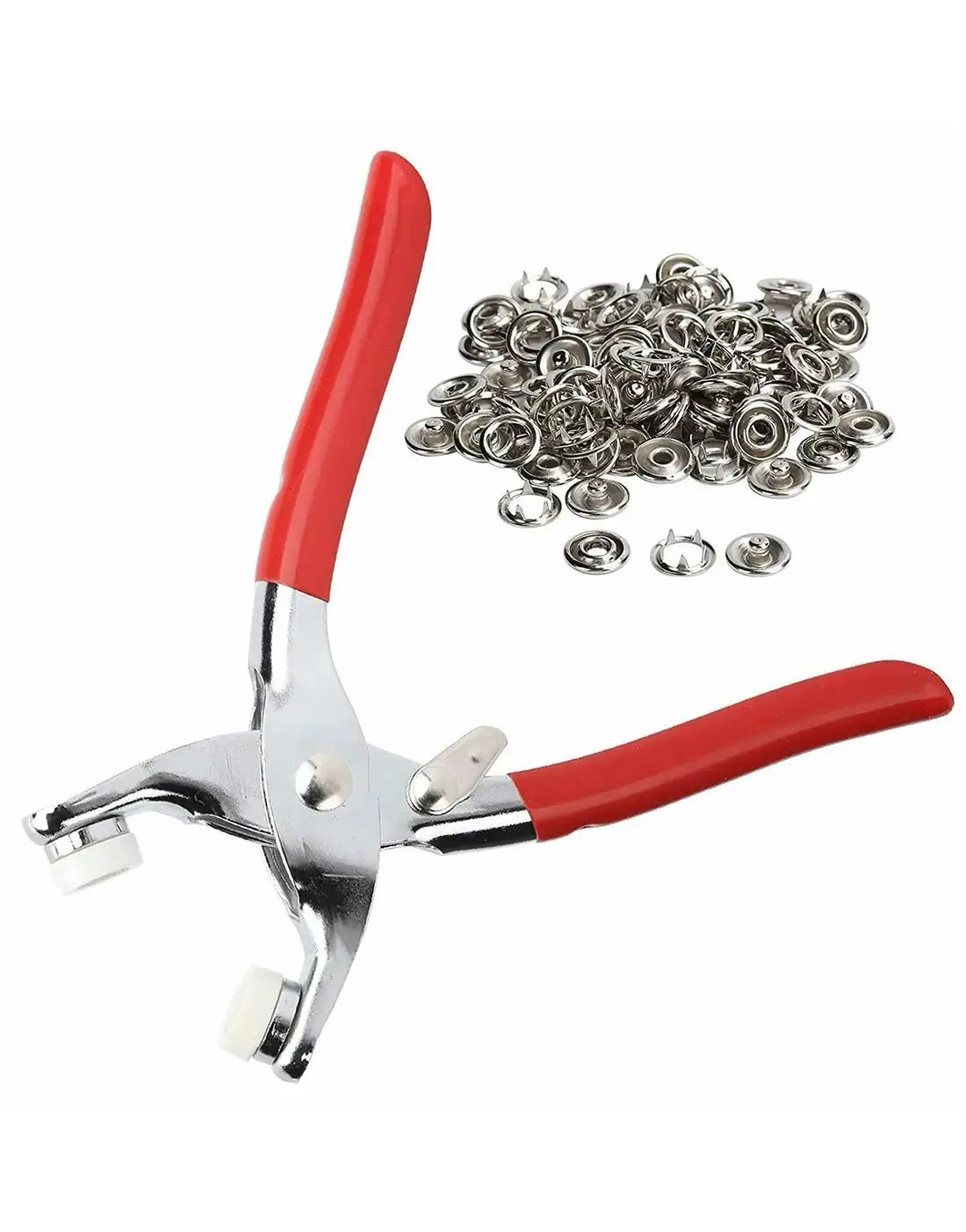 Metal Snap Button & Grommet Plier Set – Fabric Press Tool Kit