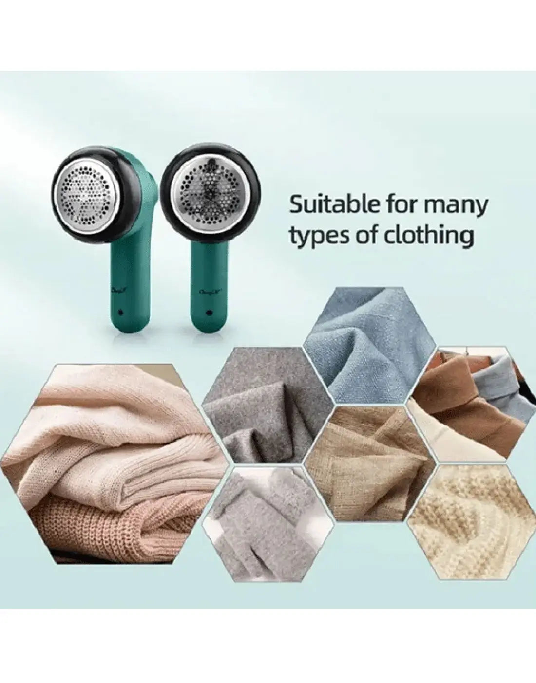 Rechargeable Hair Ball Clothes Lint Remover - Fabric Fuzz Trimmer Shaver