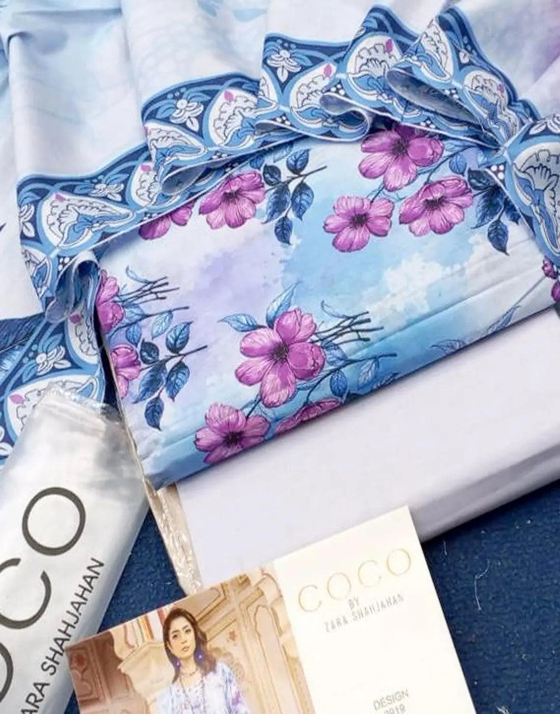 Trendy Digital Print Lawn Suit with Lawn Dupatta