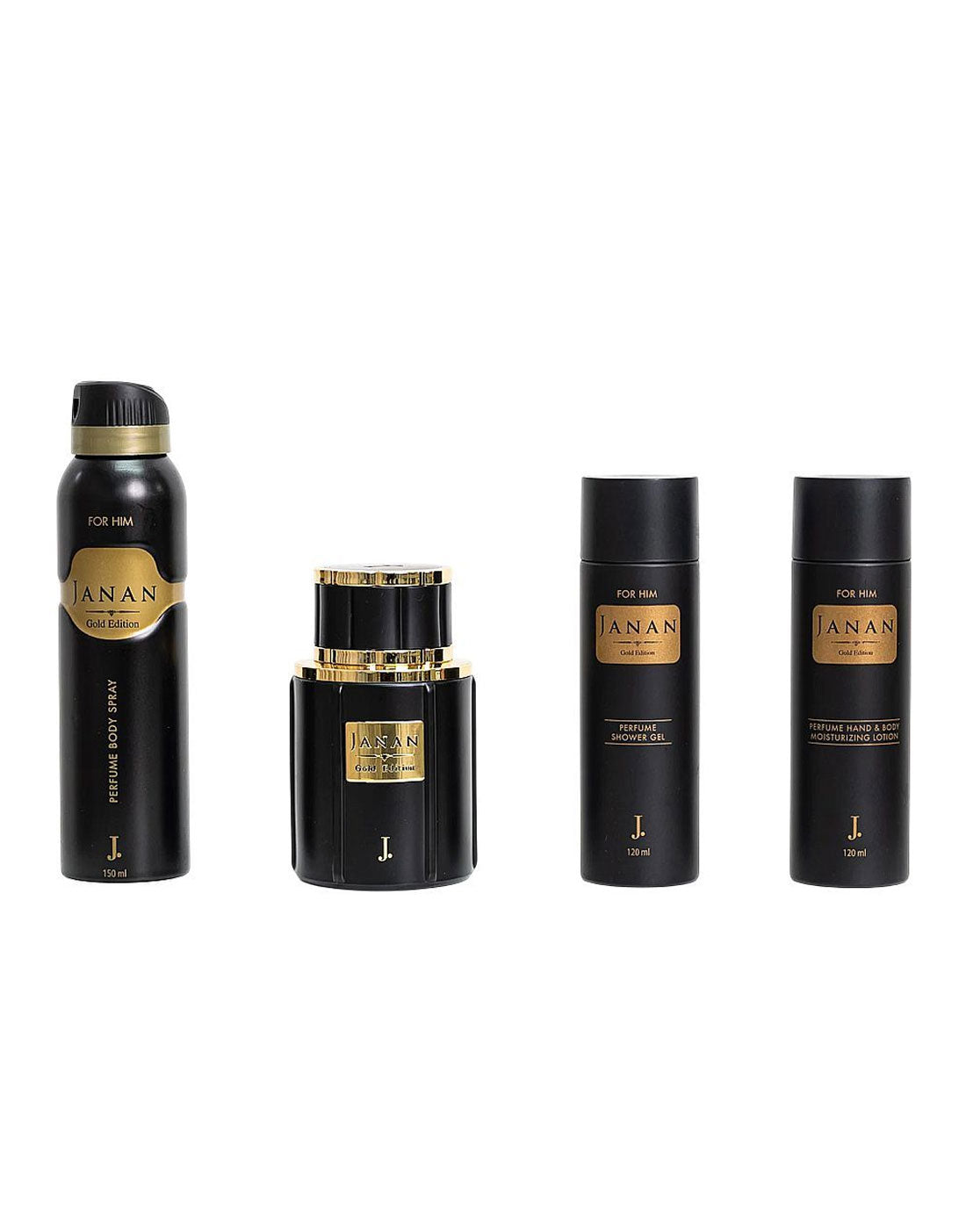 J. Janan Gold Perfume Gift Set