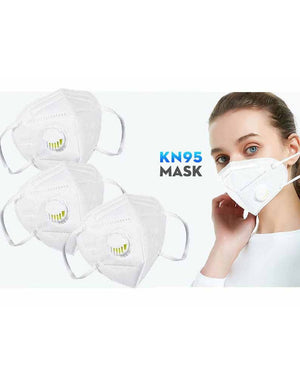 Pack of 5 Reusable KN95 Masks with Filter