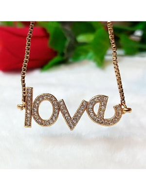 Delicate Love Bracelet for Girls