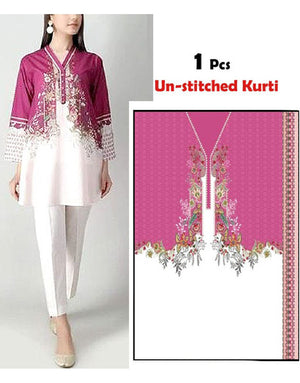 1-Piece The Bonanza Digital Print Lawn Shirt