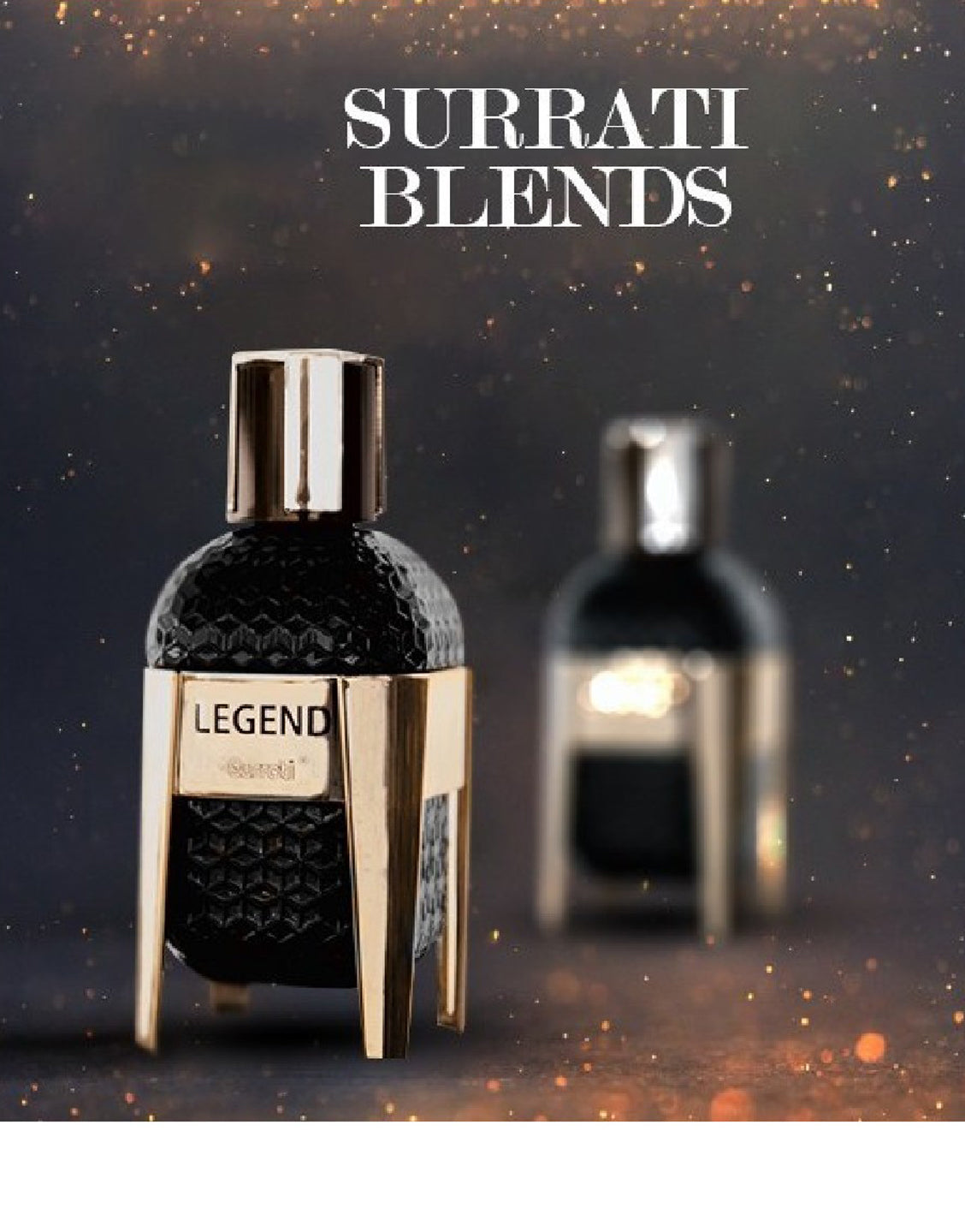 Surrati Legend Black Perfume - 100 ML