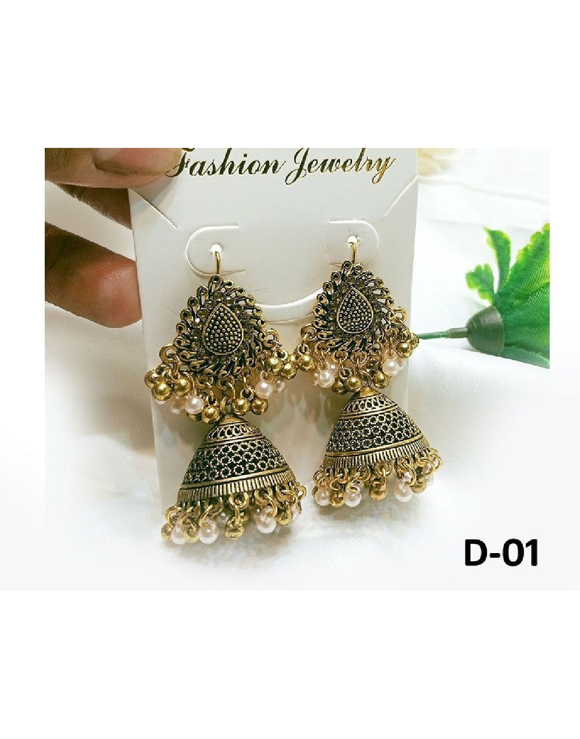 Elegant Jhumki Earrings of Your Choice
