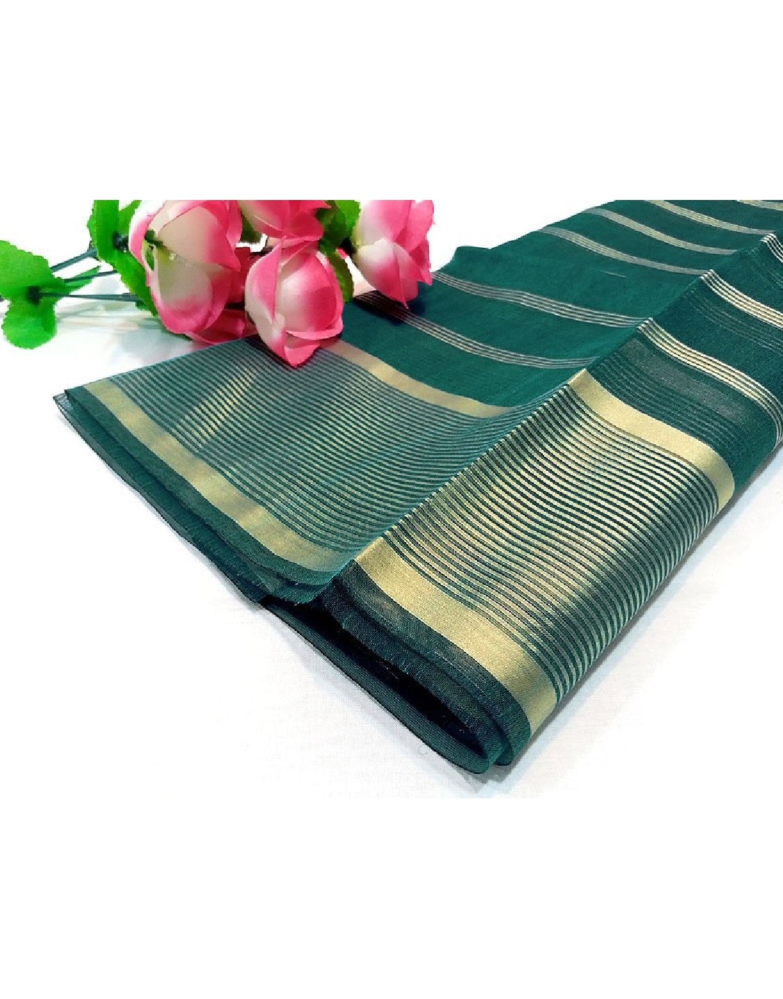 Banarsi Style Katan Silk Dress with Lining Organza Dupatta