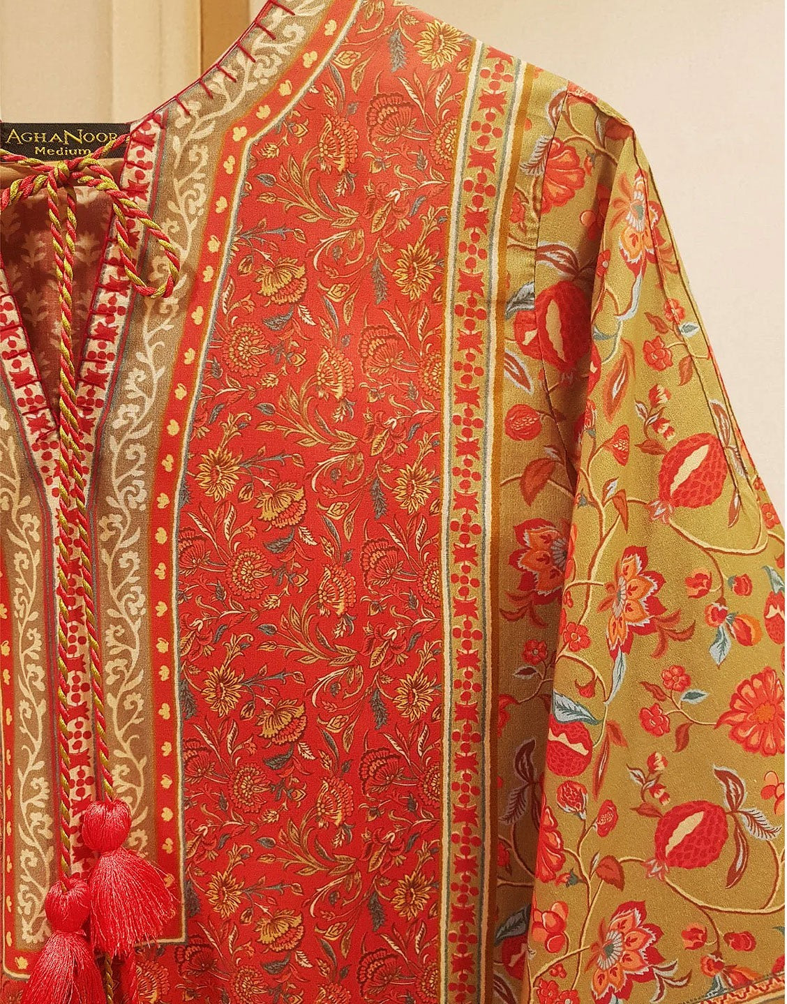 Agha Noor 2 Piece Digital Prinetd Lawn Suit | S108583
