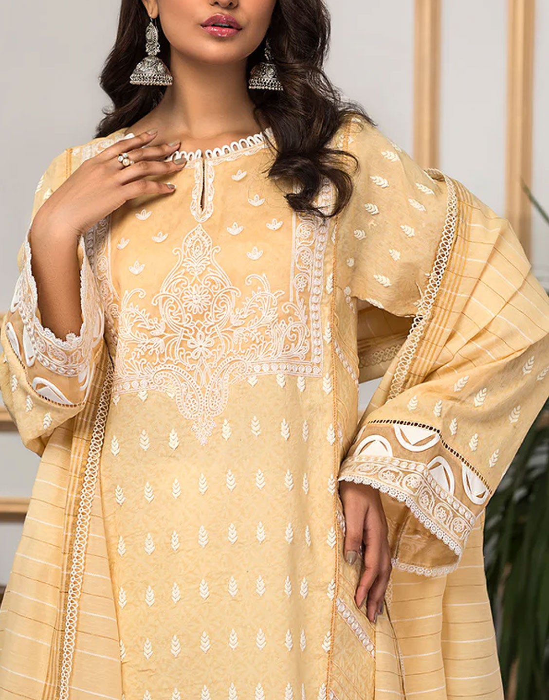 Anaya 3 Piece Summer Lawn Dress | ZIANA AL23-21