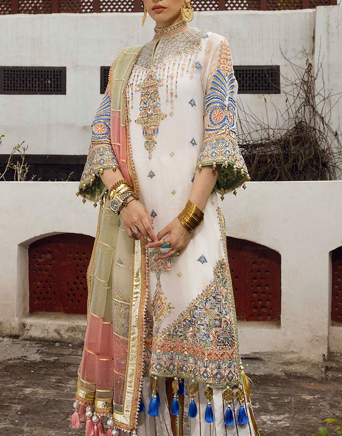 Anaya Luxury Fancy Chiffon Party Wear Dress | MIRAY AKW22-05