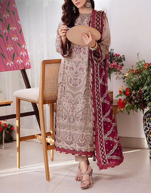 Asim Jofa 3 Piece Unstitched EID Lawn Dress | AJUR-10