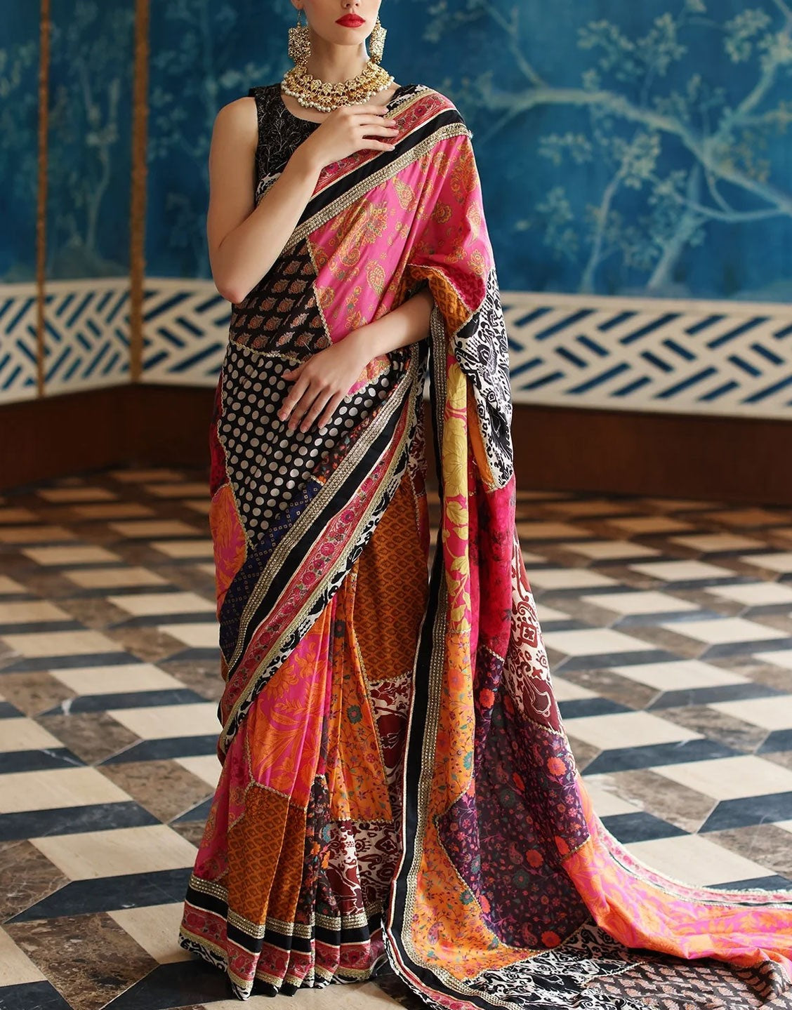 Charizma Fancy Party Wear Saree Dress | Jabeen  Best Price Online in  Pakistan