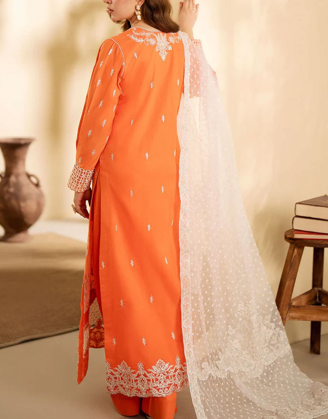 Maryum N Maria Luxury Lawn Dress | POLINA - MS24-629