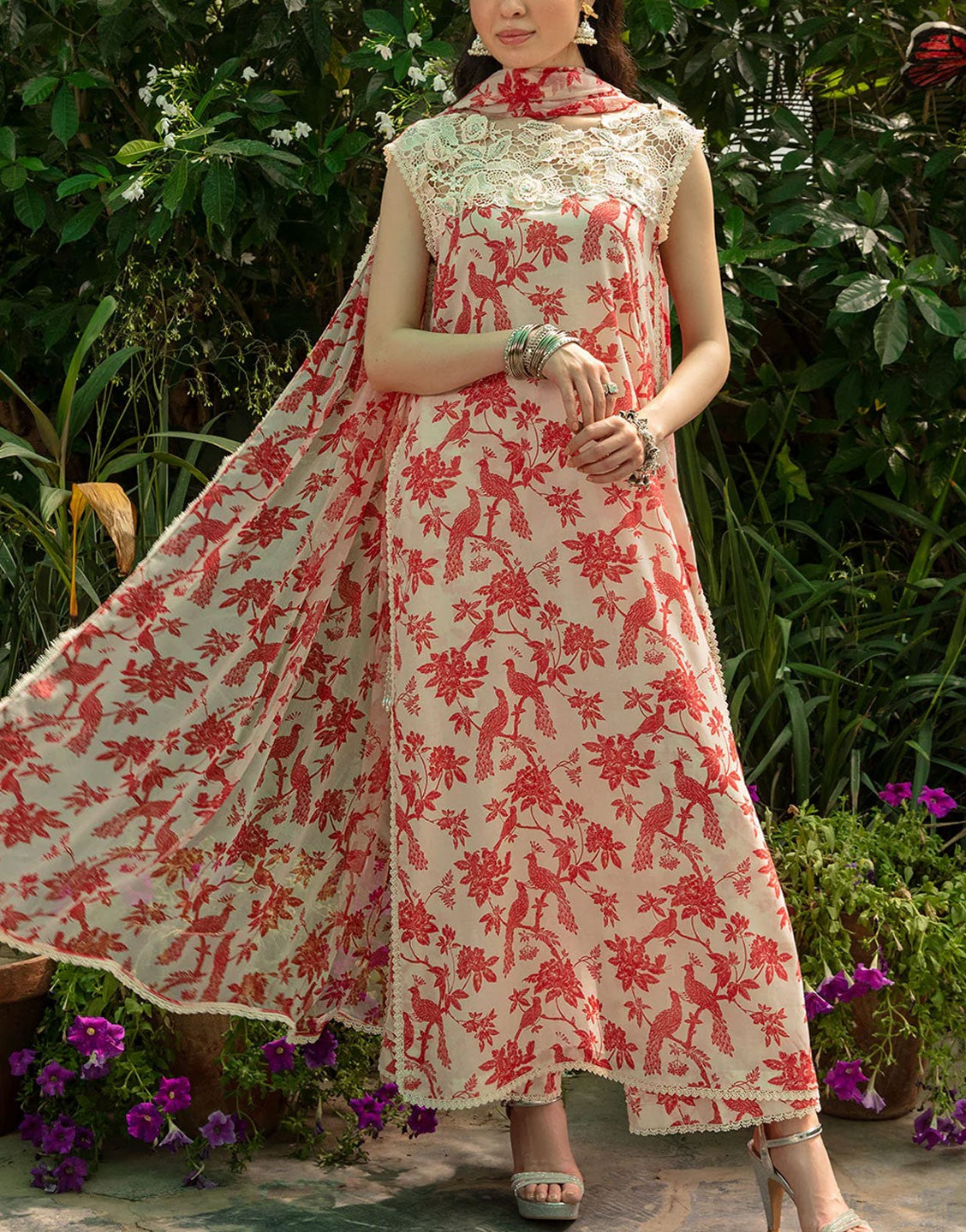 So Kamal Luxury Pret Summer Lawn Suit | MYRA D803