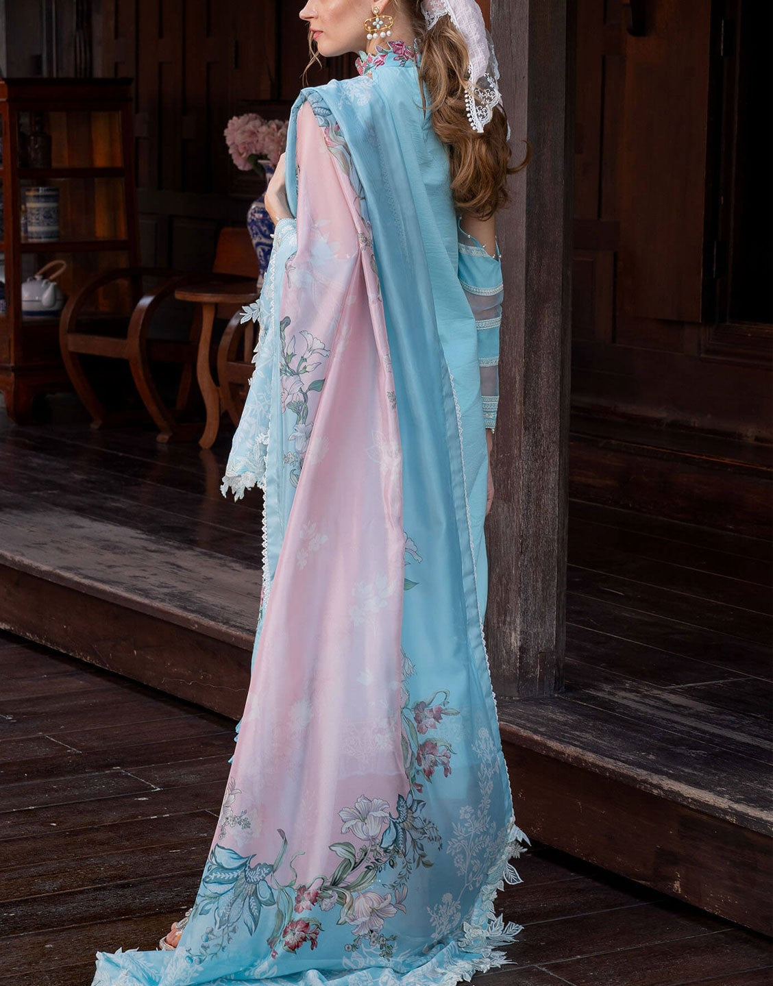 Asifa & Nabeel Luxury Embroidered Lawn Suit | UTOPIA (RRL-01)