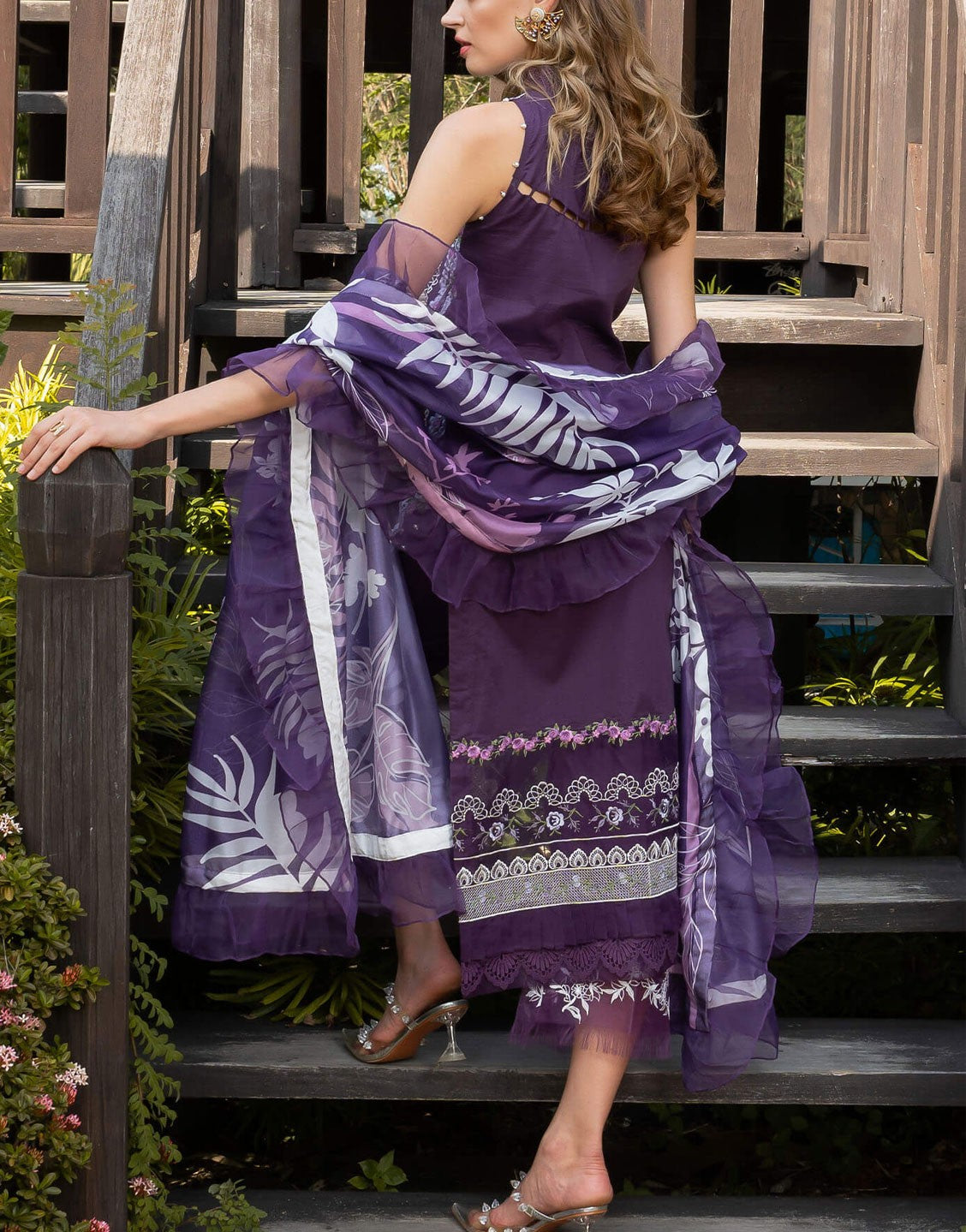 Asifa & Nabeel Unstitched Embroidered Summer Lawn | DAZZLE (RRL-12)
