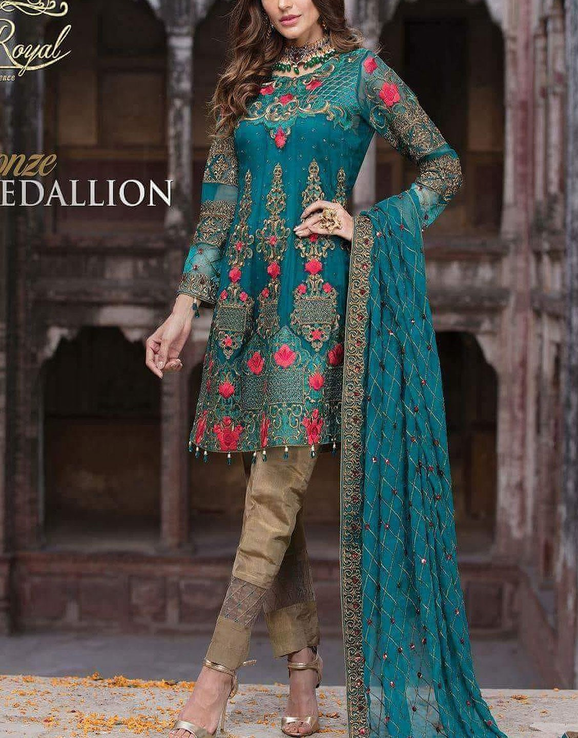 Embroyal Luxury Formal Wedding Wear Dress Collection