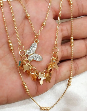 Multi Layered Necklace for Girls