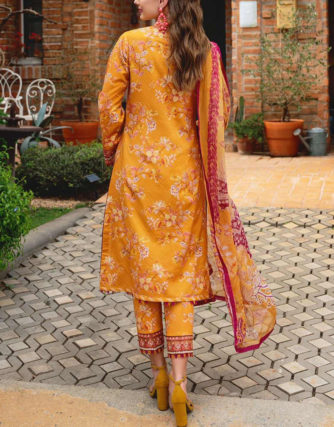 Gulaal Digital Printed Lawn Dress | FLORENCE GL-L-24V2-02