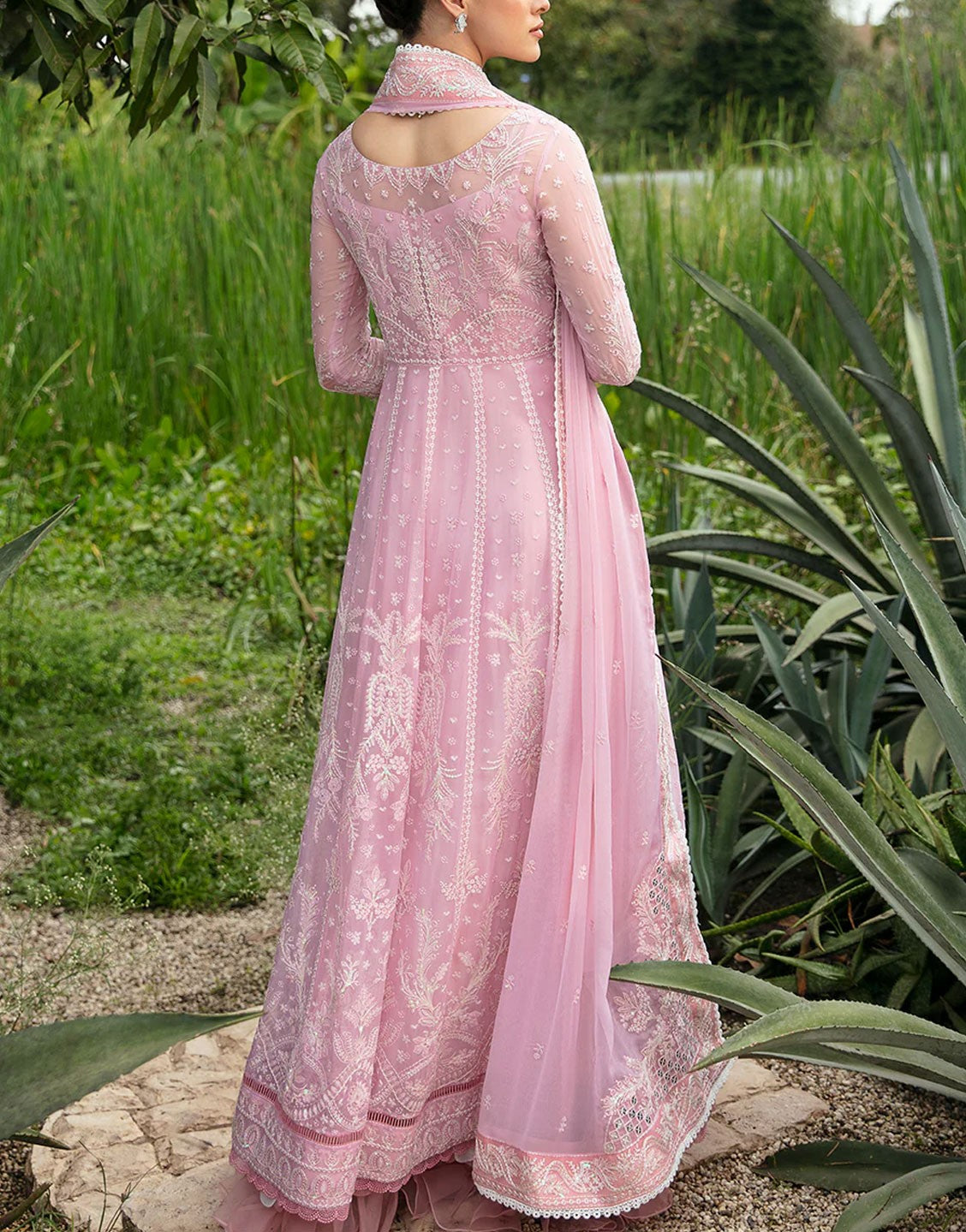 Gulaal Embroidered Formal Chiffon Wedding Dress | AMOUR (GL-EC-24V1-01)