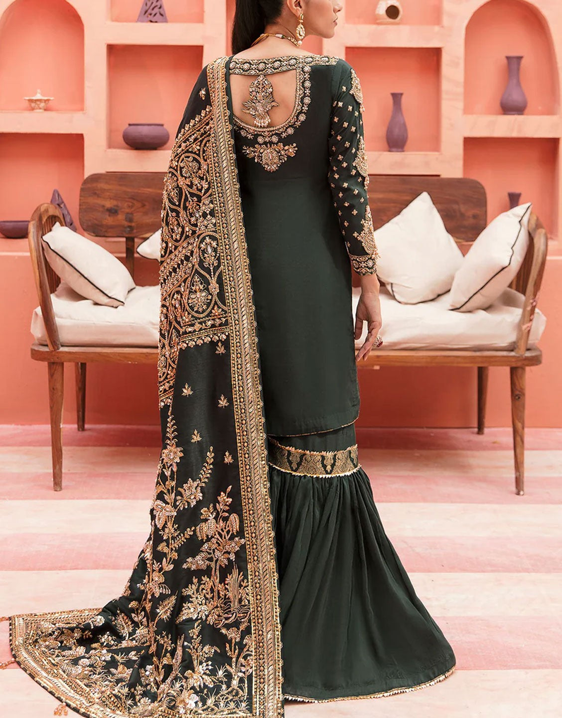 Gulaal Embroidered Formal Wedding Wear Suit | GL-WS-22V1-33
