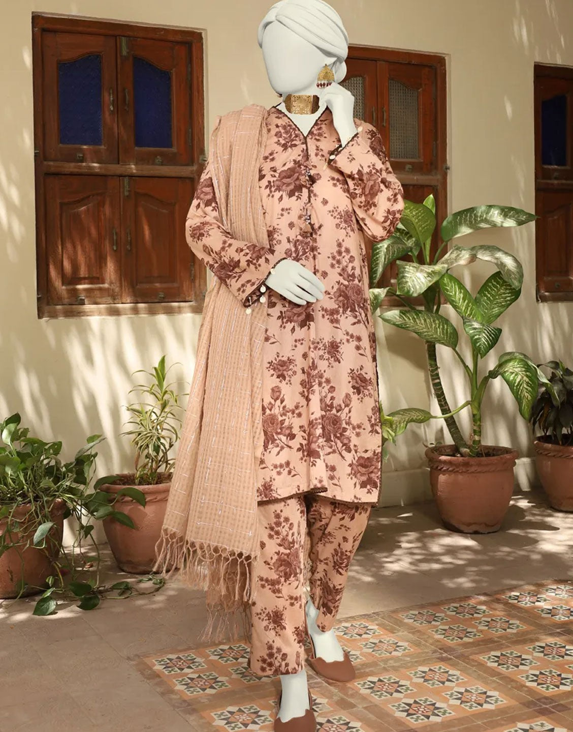 Junaid Jamshed 3PC Unstitched Summer Lawn Collection | JLAWN-S-24-582