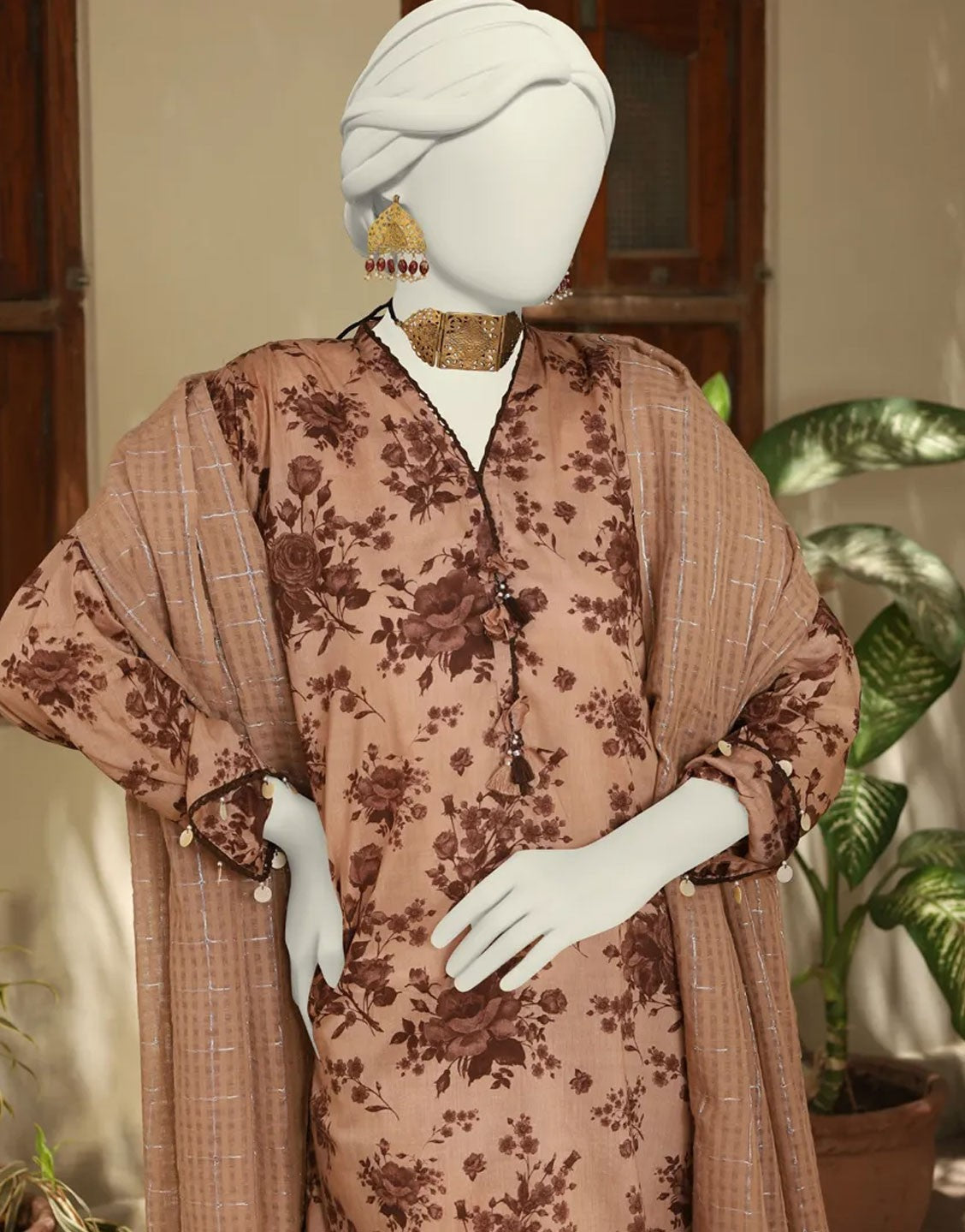 Junaid Jamshed 3PC Unstitched Summer Lawn Collection | JLAWN-S-24-582