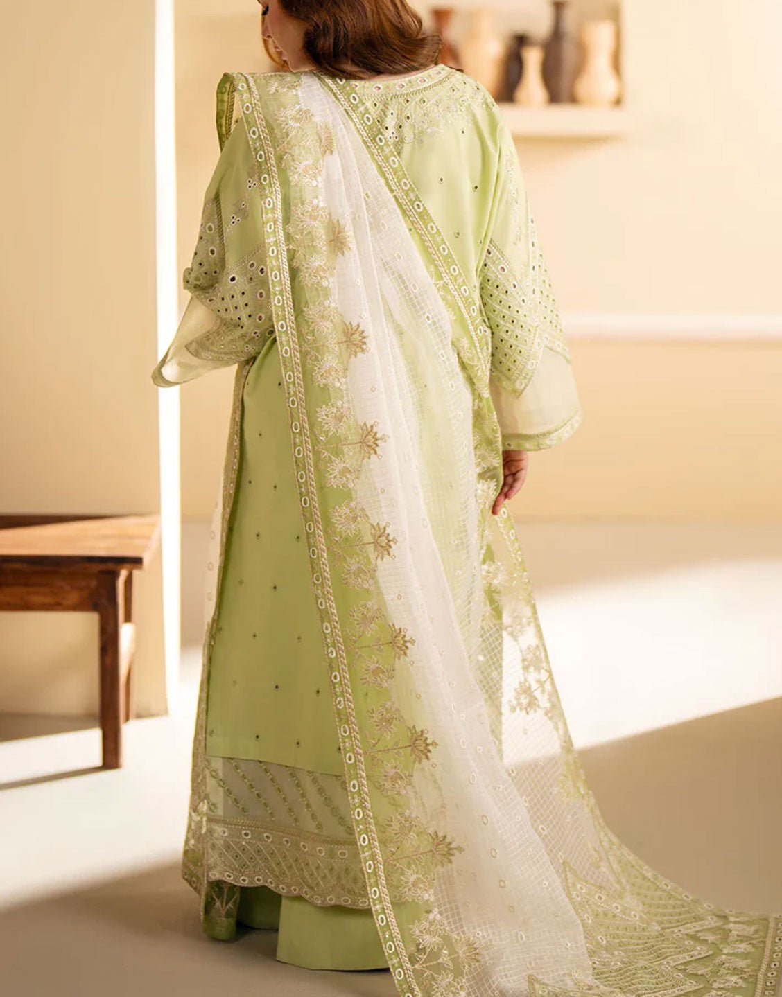Maryum N Maria Luxury Embroidered EID Lawn Design | Yulia - MS24-634