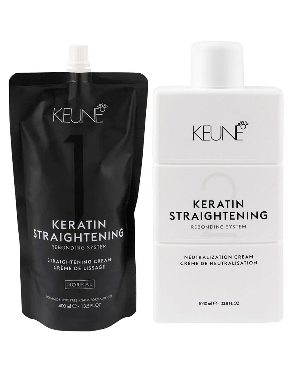 Keune Keratin Straightening Rebonding System Set, Normal