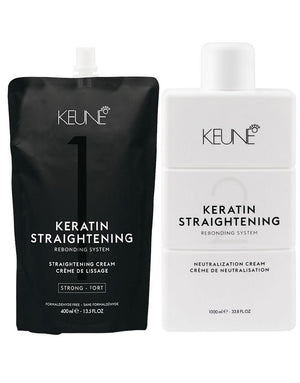 Keune Keratin Straightening Rebonding System Set, Strong