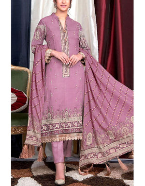 Digital Print Khaddar Dress 2024 with Khaddar Dupatta