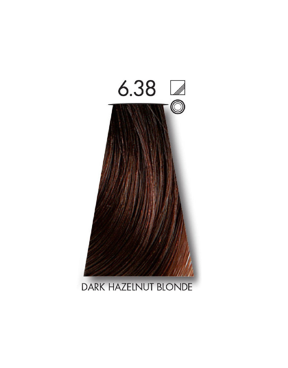 Keune Tinta Hair Color 6.38 Dark Hazelnut Blonde