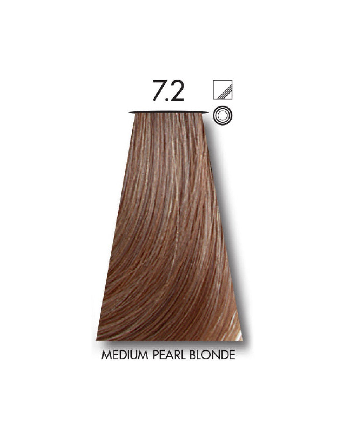 Keune Tinta Hair Color 7.2 Medium Pearl Blonde