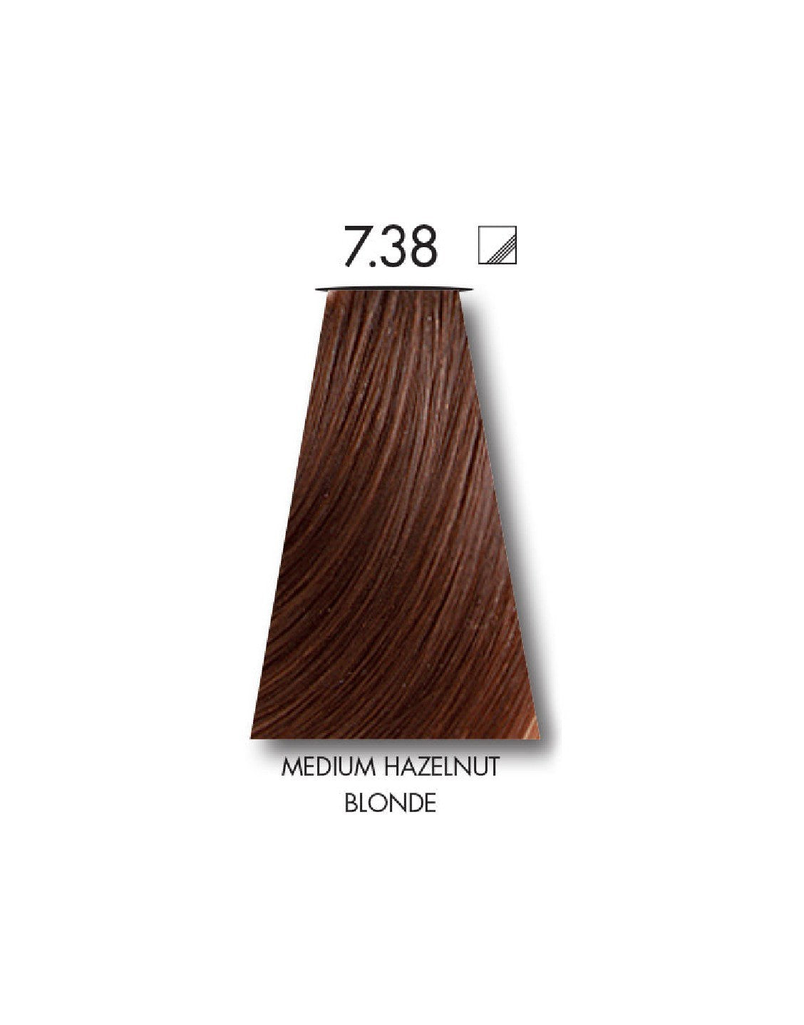 Keune Tinta Hair Color 7.38 Medium Hazelnut Blonde