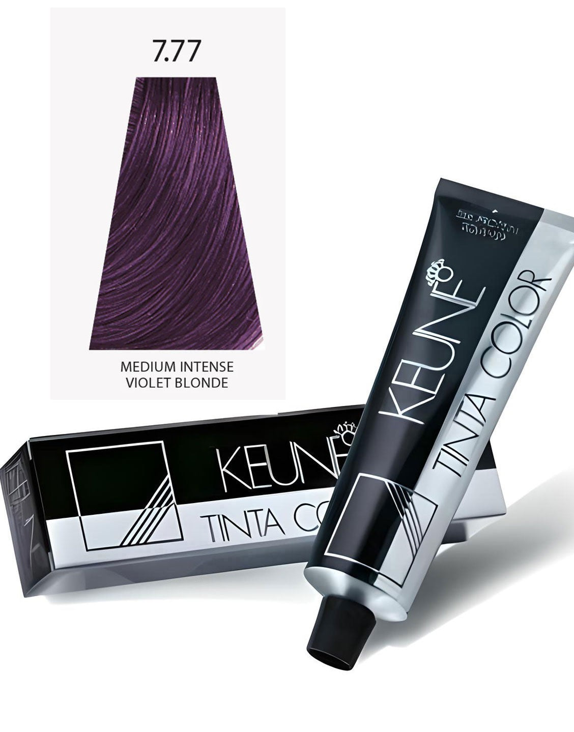 Keune Tinta Hair Color 7.77 Medium Intense Violet Blonde