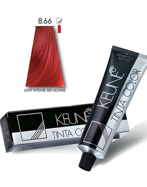Keune Tinta Hair Color 8.66 Light Intense Red Blonde