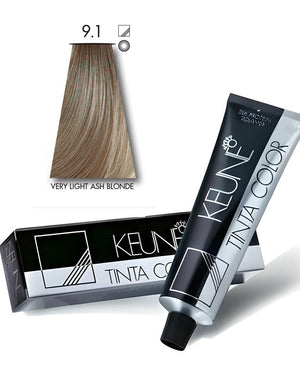 Keune Tinta Hair Color 9.1 Very Light Ash Blonde