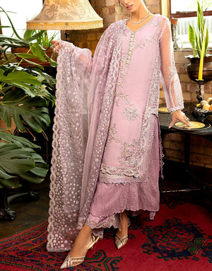 Adorable Embroidered with Handwork Organza Wedding Dress with Inner