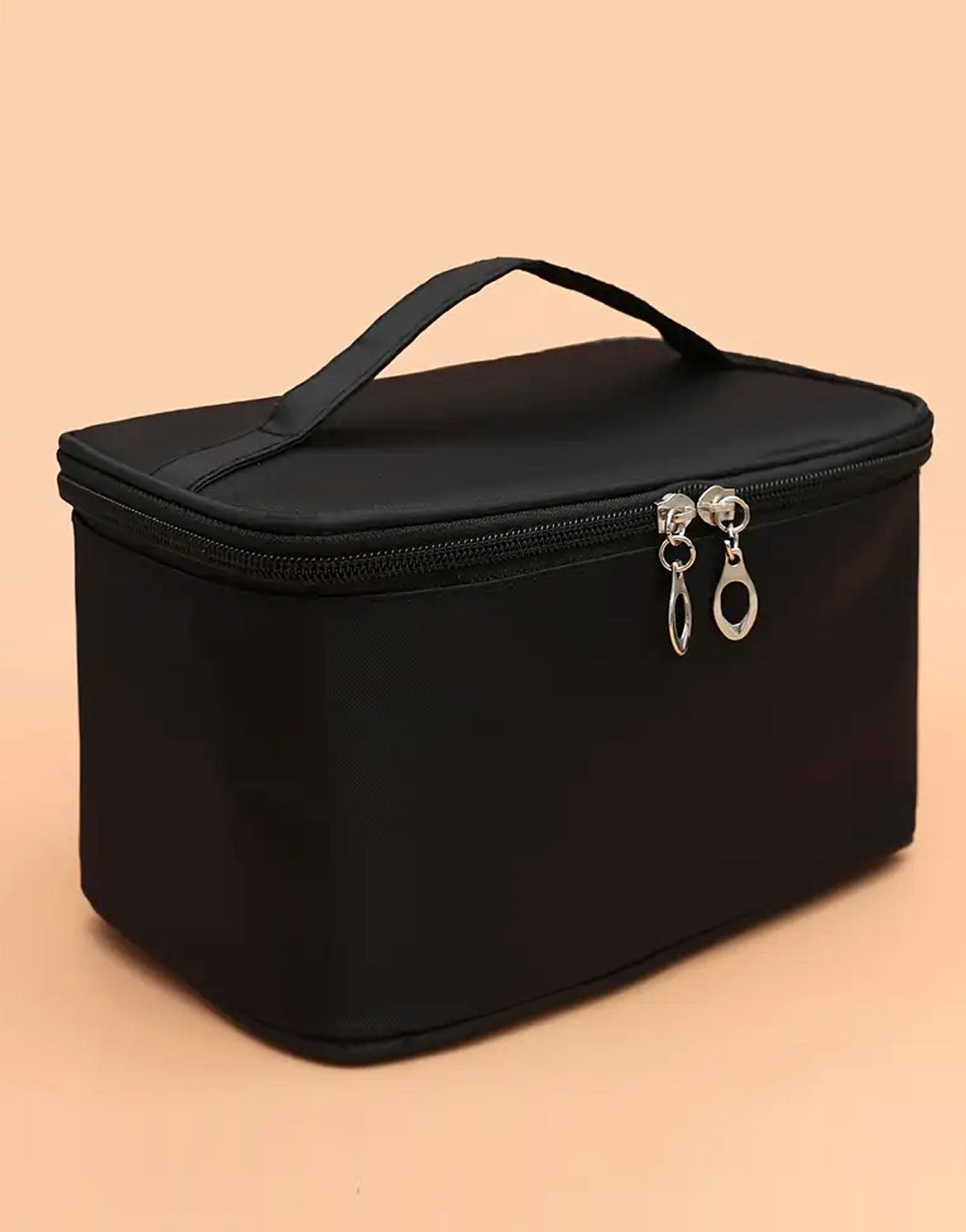 High Quality Makeup & Travel Cosmetic Bag - Black