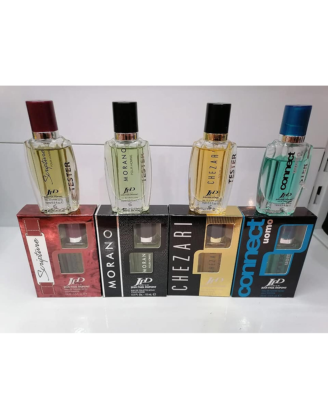 Pack of 4 JPD Perfumes Unisex