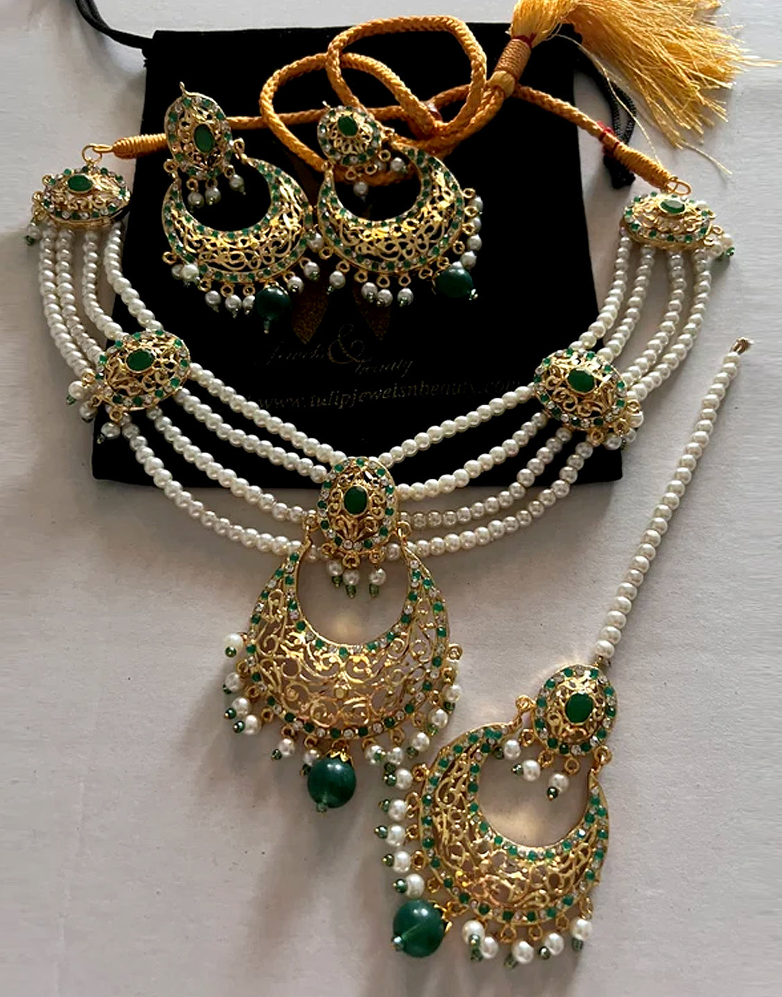 18K Gold Plated Jewellery Set