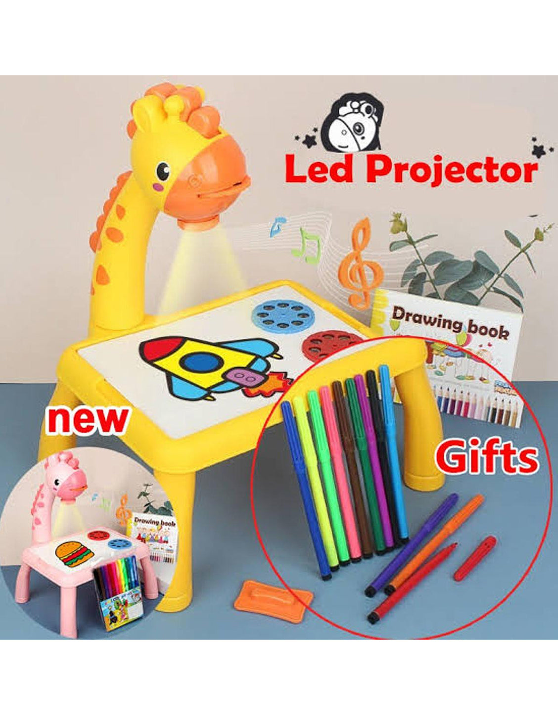 Kids Projector Painting & Drawing Toy