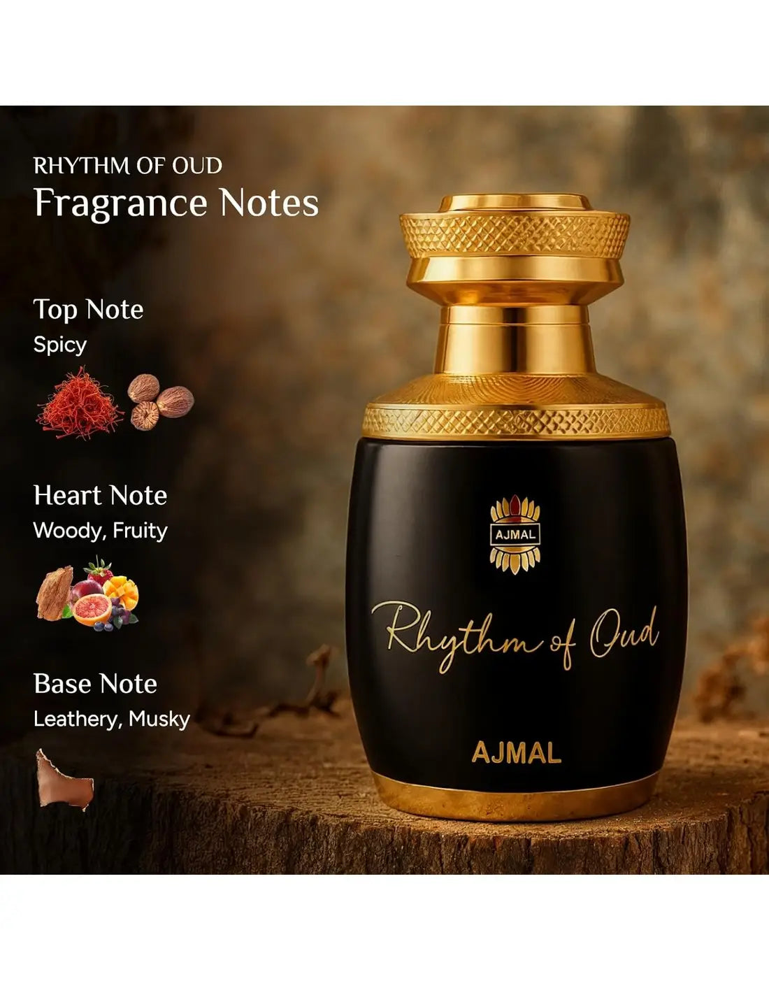 Ajmal Rhythm of Oud Perfume 75ml