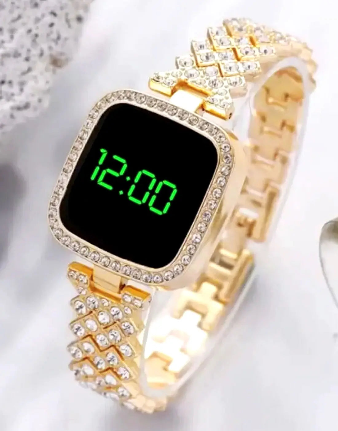 Digital LED Touch Screen Bracelet Watch for Girls