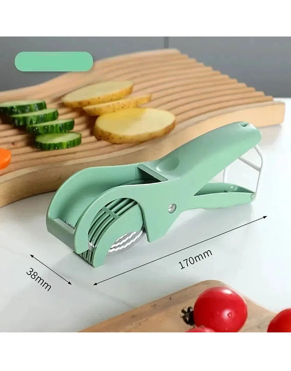 Kitchen Fruit & Vegetable Cutter Slicer – Carrot, Cucumber Cutting Tool