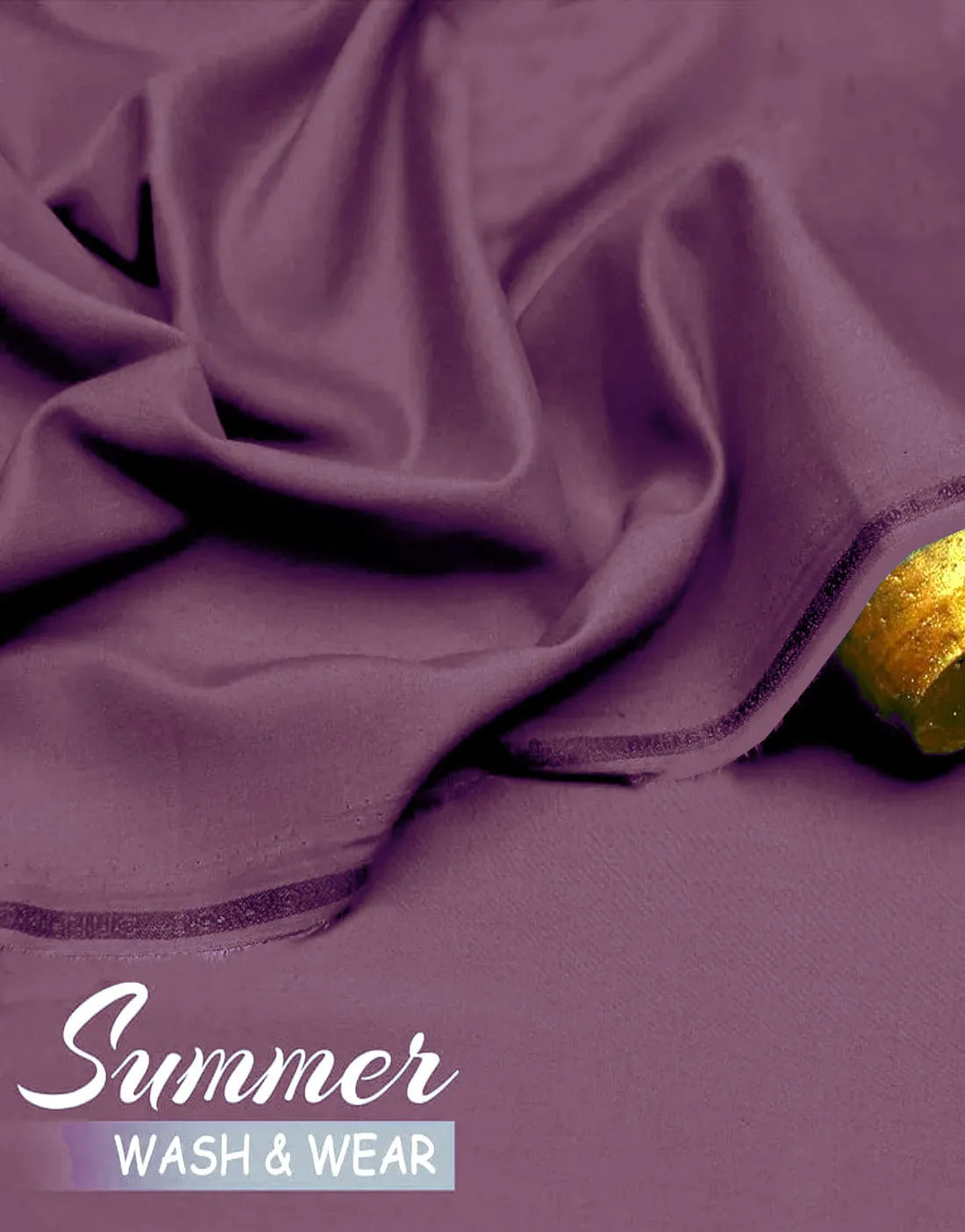 IB Unstitched Wash n Wear Muted Purple Shalwar Kameez for Men β Premium Quality Fabric